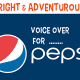 The voice in the Pepsi commercial